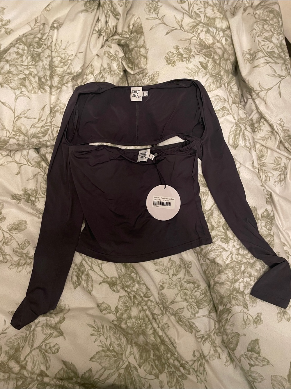 Princess Polly Moran Two Piece Bolero Too Slate